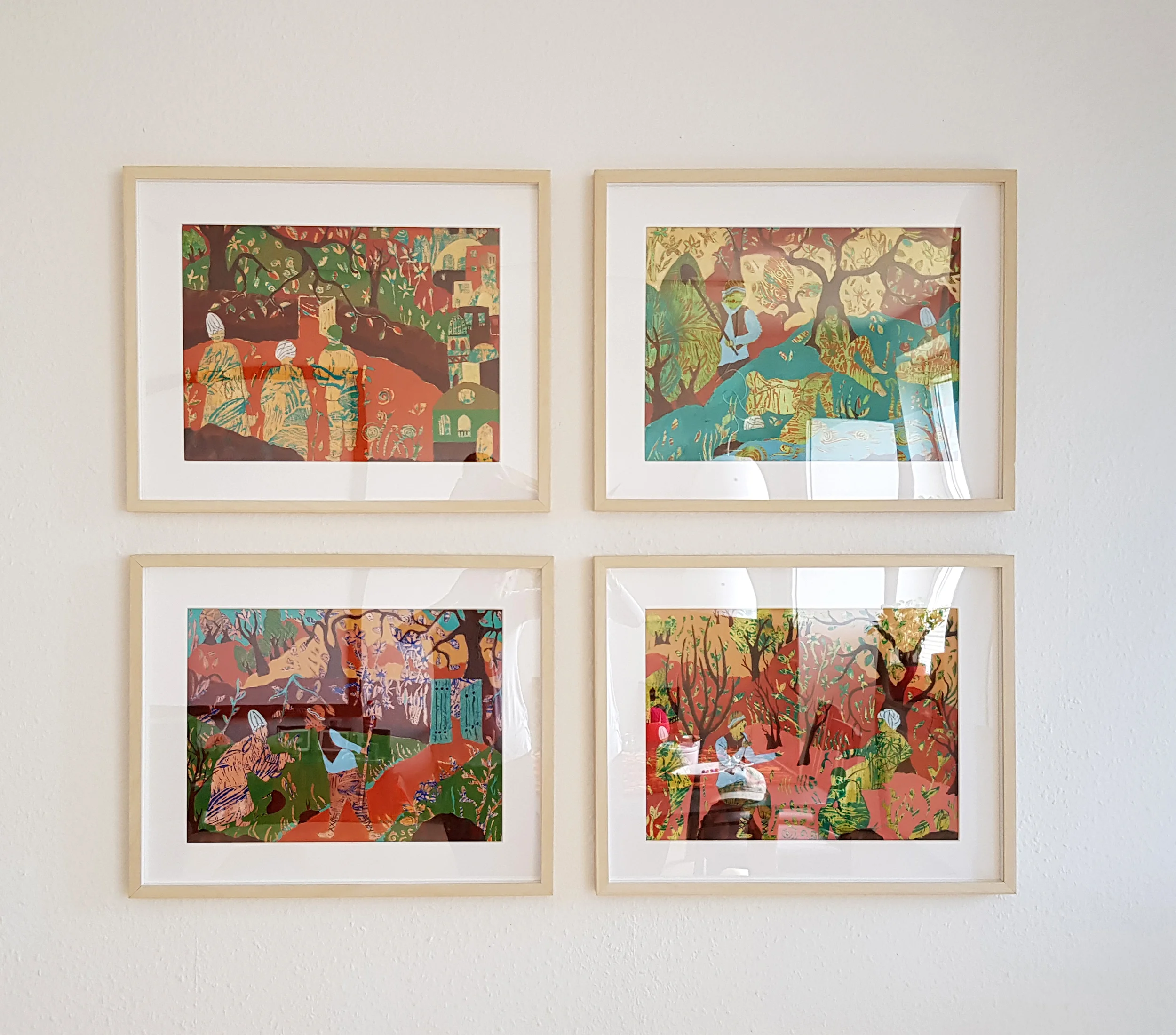 Acrylmalerei (Buchillustration)